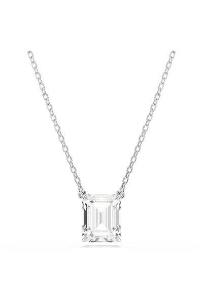 Swarovski 5693405   قلادة Stilla Pend S باللون الأبيض/Rhs
