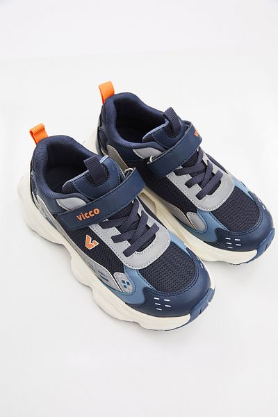 Vicco Tag Basic Boy's Navy Blue Sports Shoes