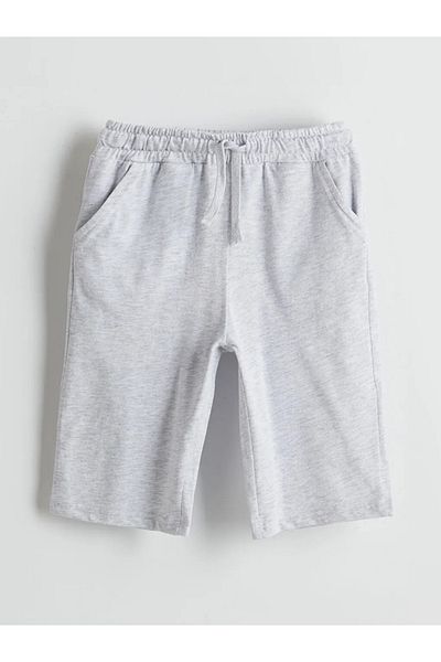 LC Waikiki Lcw Kids Black Elastic Waist Boys' Shorts
