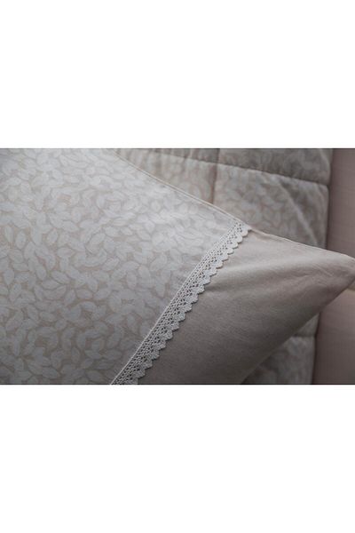 Apricitas HOME طقم غطاء سرير مزدوج إينيس بيج - غطاء سرير