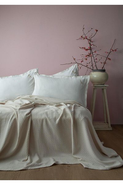 Apricitas HOME ΣΕΤ ΠΙΚΕ ΜΟΝΟΚΑΤΑΣΤΗΜΑΤΙΚΟ ΜΠΕΖ ΚΑΘΑΡΟ ΜΠΕΖ - ΣΕΤ ΠΙΚΕ ΜΕ ΠΑΠΛΩΜΑ