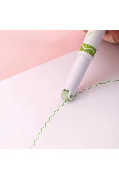 Hediye Rüzgarı Shaped Patterned Pen Set |   6Pcs Colored Pencils Fun and Cute Pencils for the Gift of the Report Card