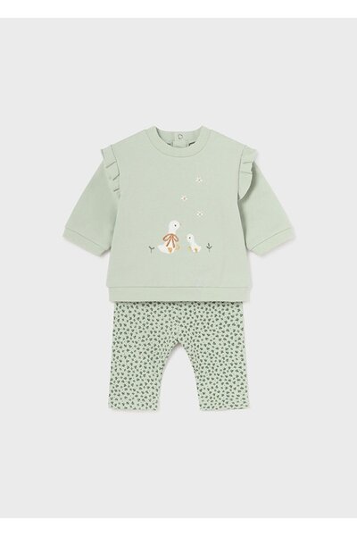 MAYORAL Winter Baby Girl Set of 4 Leggings