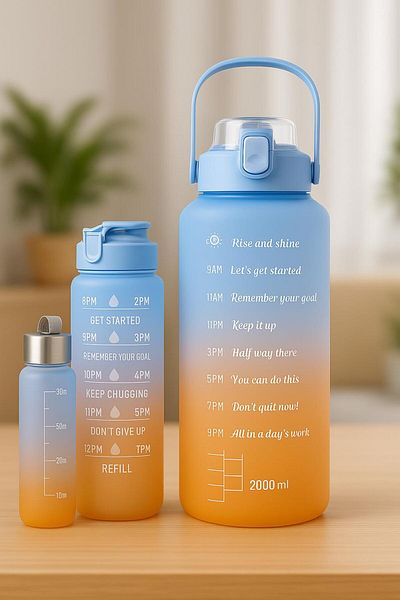jetlegelsin Water Bottle & Flask - 3 people
