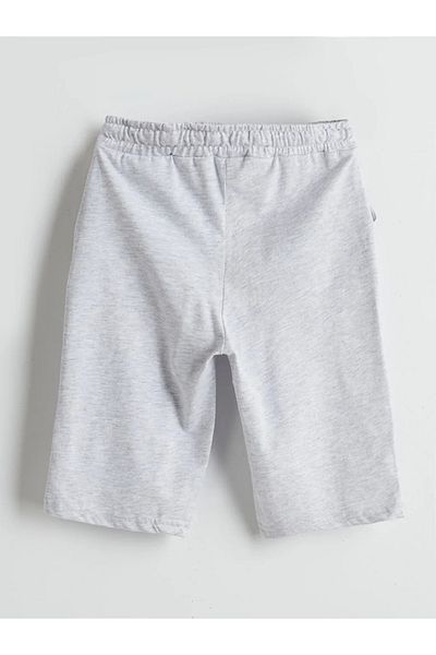 LC Waikiki Lcw Kids Black Elastic Waist Boys' Shorts