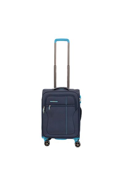 Lamonza Ultralight Trolley Dark Blue / Turquoise 55x37x21 cm, 2.58 kg