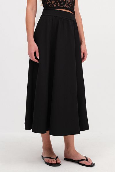 Addax Flowy Long Skirt E410319