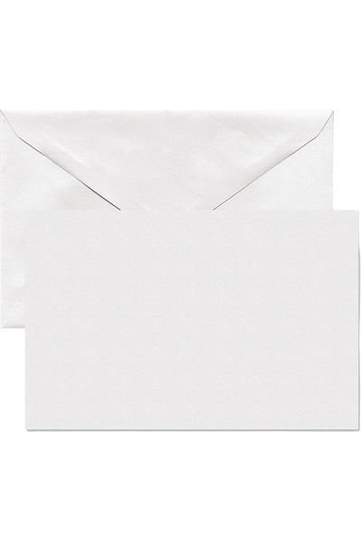 Doğan Elvan White 90 Grams Silicone - Born Letter Envelope (250 Pieces)
