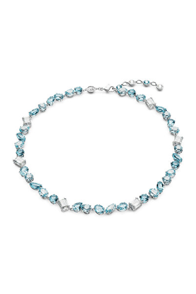 Swarovski Kolye Gema:All Ard Blu/Rhs 5666007