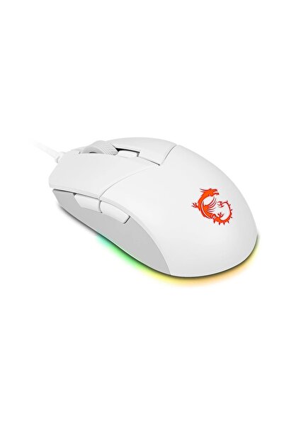 MSI Clutch Gm11 White Rgb Kablolu Gaming Mouse