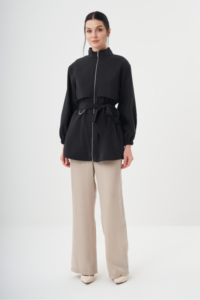 Jupe Kadın Kuşaklı Kap 9253