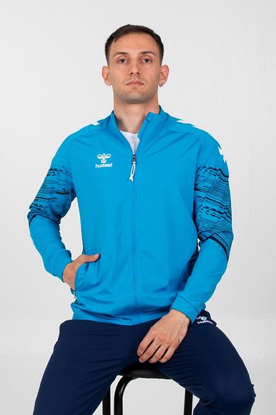 hummel Line Camping Φούτερ Μπλούζα Τυρκουάζ