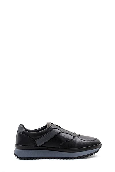 FAST STEP Genuine Leather & Fur Men's Casual Shoes