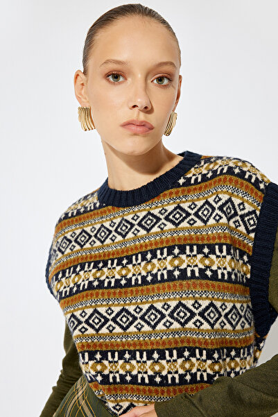 Koton Vestă bleumarin pentru femei/fete (Cod model: 5Wak20062Ht7D0)