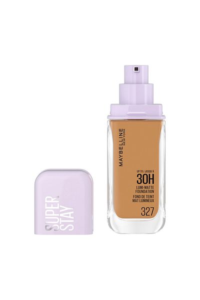 Maybelline New York كريم أساس سوبر ستاي لومي مات، تركيبة تدوم 30 ساعة، 327