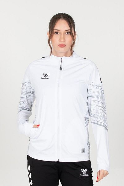 hummel Line Camping Unisex Tracksuit Top White