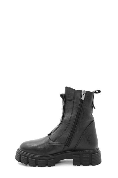 FAST STEP Cizme clasice de damă - piele naturală și blană 710KZA6005