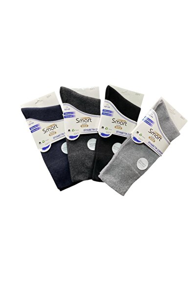 Line Smart 12-парні чоловічі бавовняні шкарпетки без швів, спеціально розроблені для пацієнтів