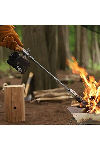 SHUFA Uzatmalı Alev Tabancası – 3 Parça Katlanabilir Torch - Ayarlanabilir Uzunluk, 7500W 900-1200°C