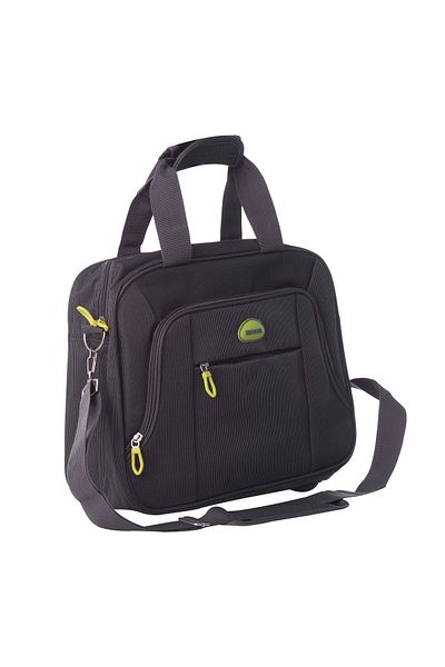 Lamonza Eagle airplane bag, 37x29x14 cm, 400 gr, attachable to trolley handle, gray