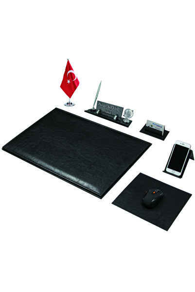 Anadolu Sümen Takımı Anadolu Siyah Sümen Takımı Dünya Masa Isimliği Ofis Seti