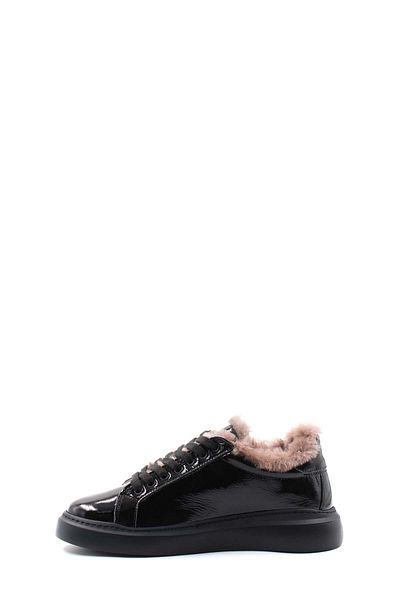 FAST STEP Pantofi de damă casual din piele naturală din shearling - 160KZA950