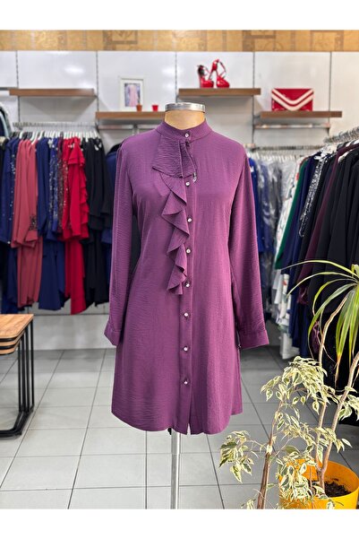 Janset Fırfırlı Tunik