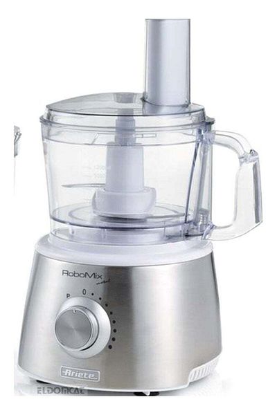 ARIETE Food Processor 1500W 1500.0W C177900ARAS – Silver/Clear, Multi-Function with Stainless Steel Blades,