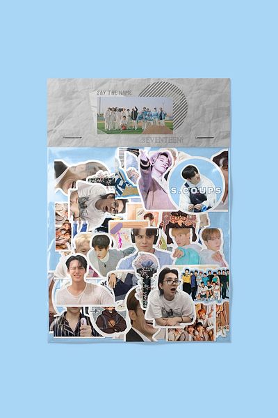 dadi ramba Seventeen Sticker Pack -Bullet Journal- Agenda -Laptop Label Sticker