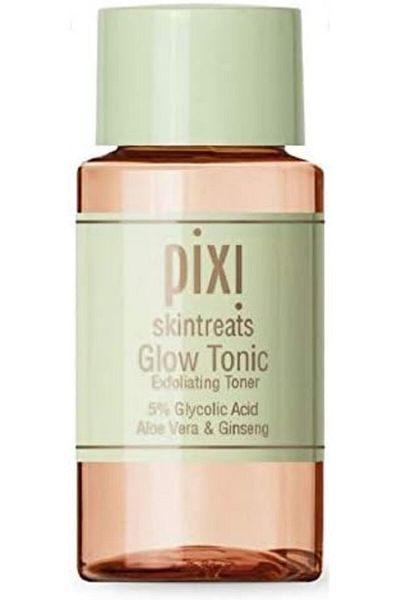 pixi Glow Tonic Exfoliating Toner with 5% Glycolic Acid – 15ml Travel Size