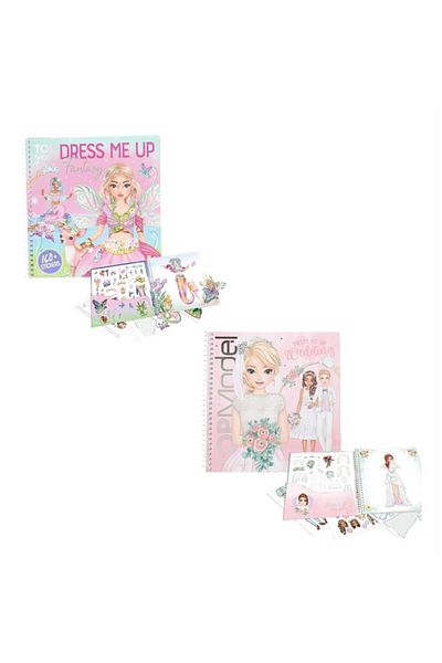 Top Model Dress Me up Sticker Book Set of 2