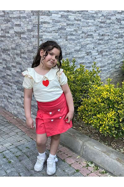 Eybabykids Eid Short Skirt Bottom Set