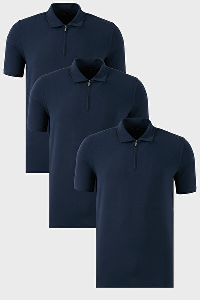 Buratti Stretch Pamuk paket standardnog kroja, polupatentni zatvarač, 3-paket...