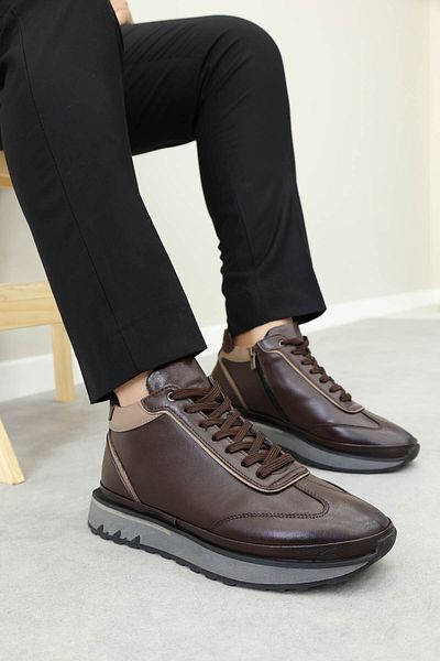 FAST STEP Ανδρικά Μποτάκια Classic - Γνήσιο Δέρμα, Μοντέλο 855SMA3066