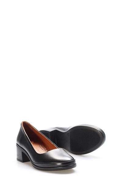 FAST STEP Pantofi de damă din piele naturală cu toc mic 411ZA191