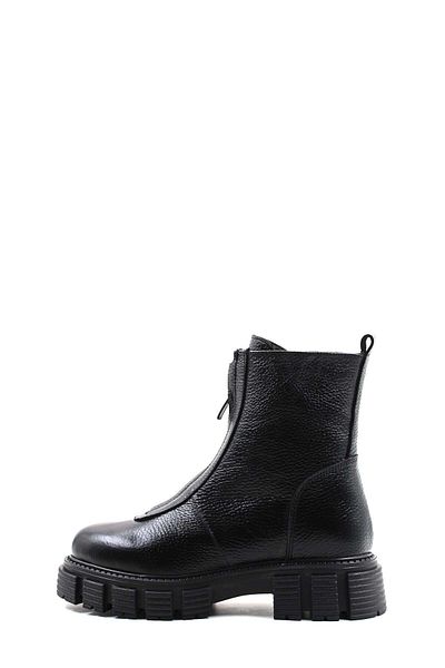 FAST STEP Genuine Leather Fur Women's Thick Sole Boots 010KZA8498