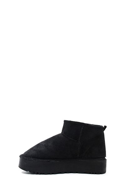 FAST STEP Women's Short Size Winter Lightweight Fur Lined Model Thick Sole Boots 947Sza1000