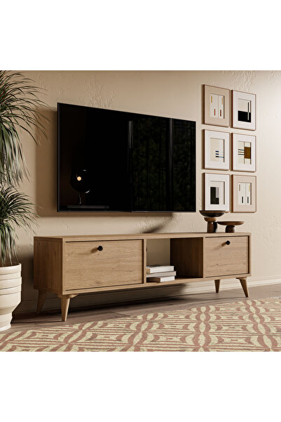 Mezza 1216 Sıena 138 CM Tv Ünitesi Sepet Renk