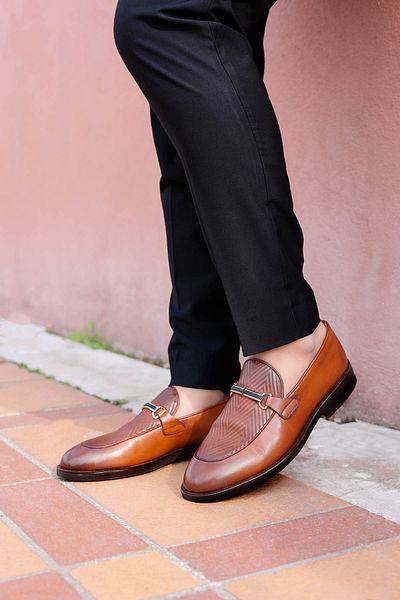 FAST STEP Genuine Leather Men's Classic Shoes 778Ma24-441Bs