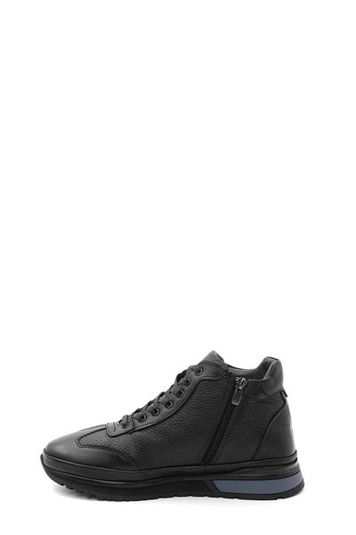 FAST STEP Men's Sports Boots - Genuine Leather and Fur Detail 722Kma306