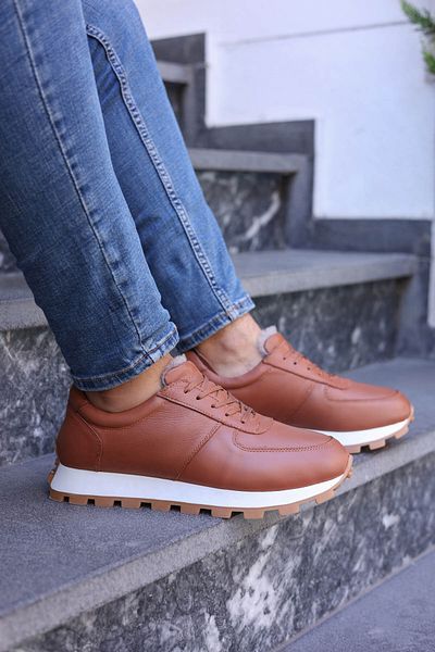 FAST STEP Ανδρικά παπούτσια casual από γνήσιο δέρμα - 154KMA708