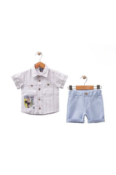 Store شورت تي شيرت مجموعة مزدوجة