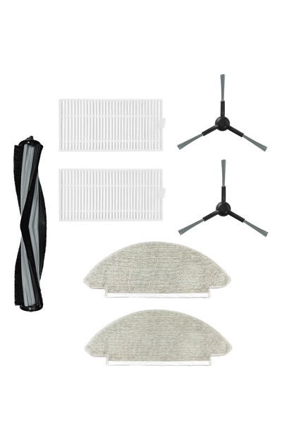 Asgard Grup Viomi V5 Compatible 1Pcs Main Brush 2Pcs Filter 2Pcs Side Brush 2...