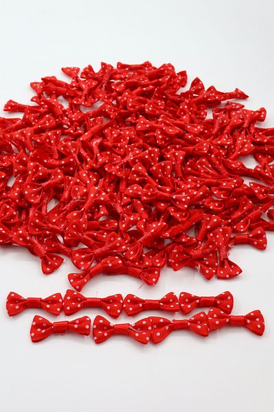 YENİCİ Polka Dot Bow 100 Pieces (3cm)