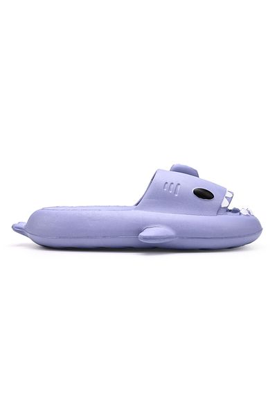 Tmall Papuci pentru femei și copii, formă de rechin, spumă, ușori, pd1043, albaștri