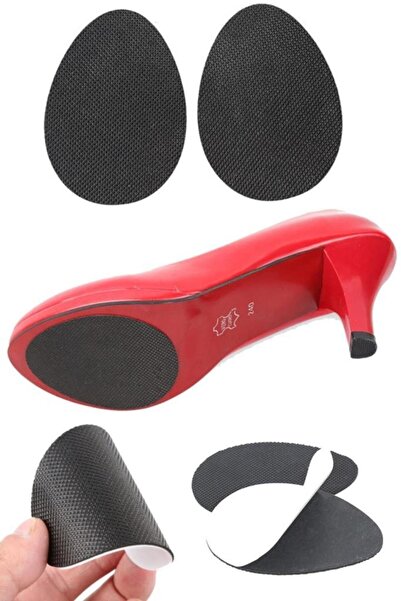 sanal trend 1 Çift Topuklu Ayakkabı Altına Yapışan Kaydırmaz Kauçuk Ped