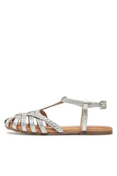 Gioseppo sandale pentru fete 68729-P argintii