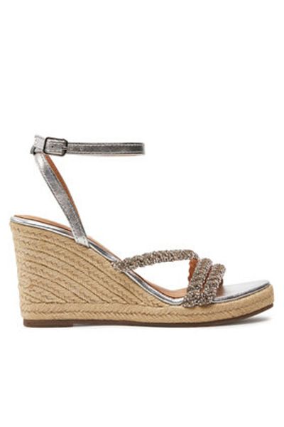 Gioseppo espadrile de damă 72064-P argintii