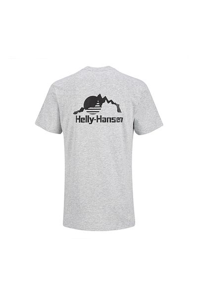 Helly Hansen Helly Hansen Nord Graphic T-Shirt Men's Gray Tshirt Hha.62978-Hha.952