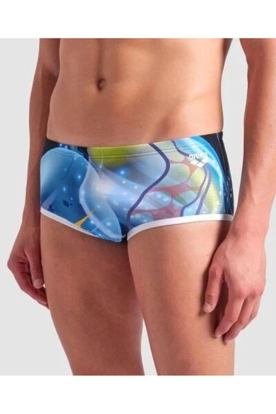 ARENA M One Print Low Waist Short Erkek Antrenman Mayosu